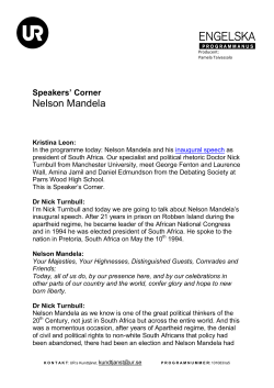 Nelson Mandela