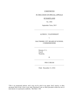 1892 - Maryland Courts