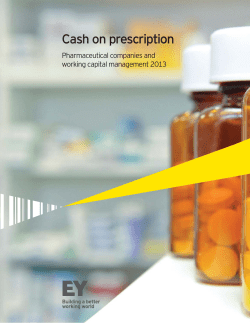 Cash on prescriptions 2013