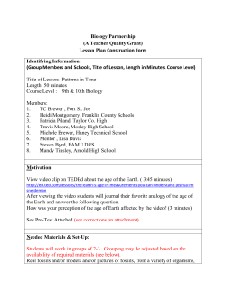Biology Partnership - Gulf Coast State College