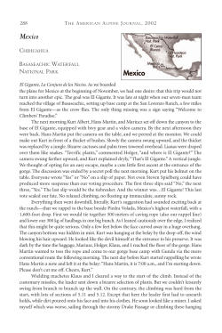 Mexico - Copper Canyon Trails