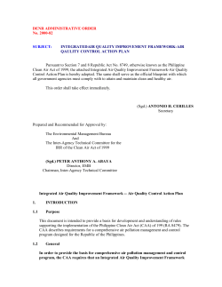 DAO 2000-82 - Environmental Management Bureau