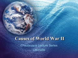 Causes of World War II