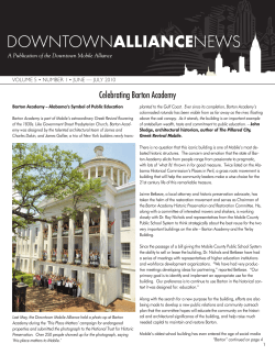 "Downtown Alliance News" : June - July 2010