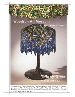 Tiffany Glass - Leigh Yawkey Woodson Art Museum
