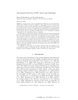 Automated detection of EIT waves and dimmings