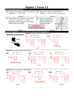 TEST 1 - Pacent Learning Solutions