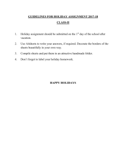 Class 2 - Cambridge Foundation School