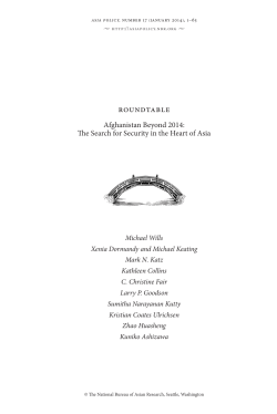 Securing Indian Interests in Afghanistan Beyond