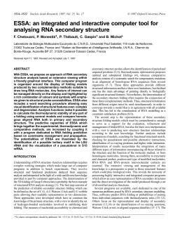 ESSA: an integrated and interactive computer tool