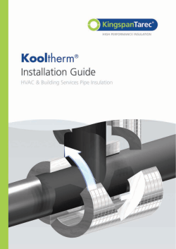Tarec Kooltherm Installation Guide