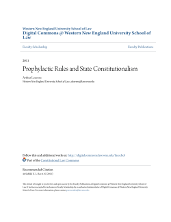 Prophylactic Rules and State Constitutionalism