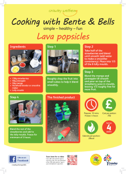 Lava Popsicles step by step recipe