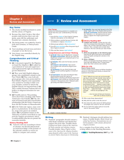3 Review and Assessment - HASTworldhistory9thgrade