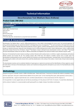 Specs - CDH Fine Chemicals