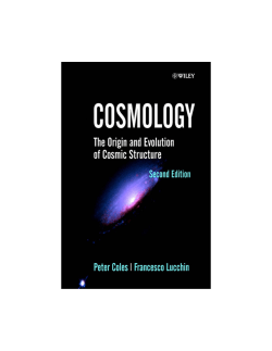 Coles P., Lucchin F. Cosmology.. the origin and evolution of cosmic
