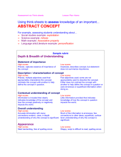 abstract concept - Calhoun County Schools
