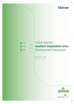 milton keynes western expansion area development framework