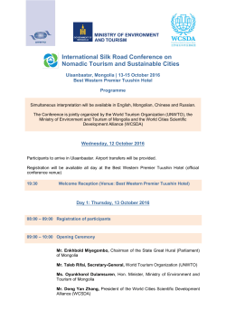 Conference programme