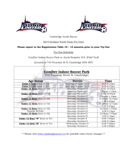 ComDev Indoor Soccer Park