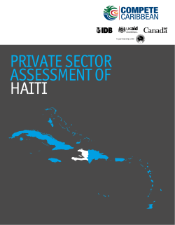 private sector assessment of haiti