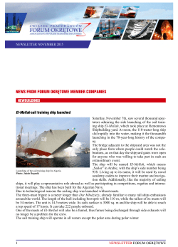 Newsletter November 2015