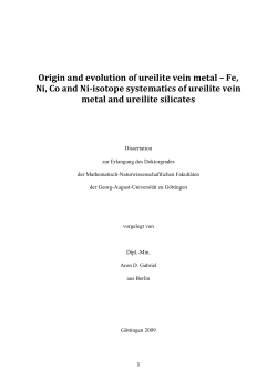 Origin and evolution of ureilite vein metal &ndash; Fe, Ni, Co and Ni