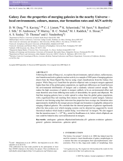 Galaxy Zoo: the properties of merging galaxies in the nearby