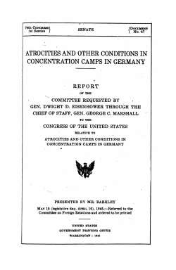 Atrocities in Concentration Camps in Germany