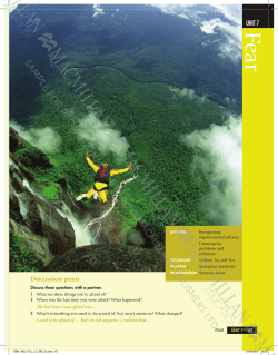 UNIT 7 - Macmillan English