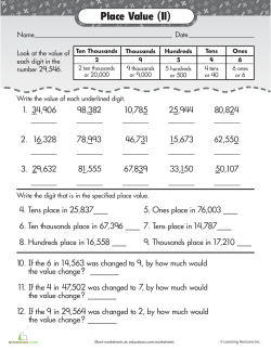 Place Value (II)
