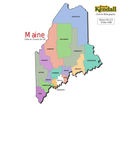 Maine Vital Records