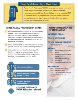 NURSE-FAMILY PARTNERSHIP IN RHODE ISLAND