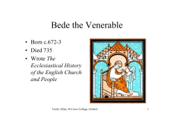Bede the Venerable