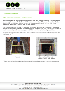 FAQ How To Measure A Clear Opening