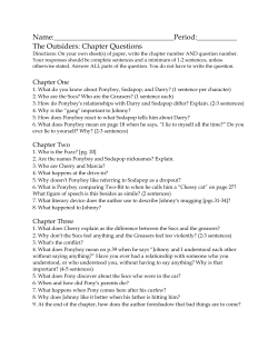 The Outsiders: Chapter Questions