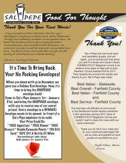 Food For Thought For Thought