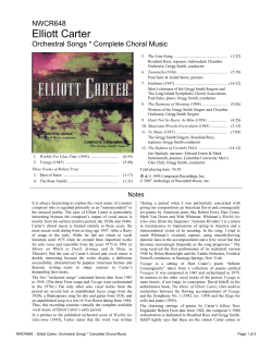 NWCR648 Elliott Carter