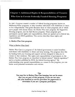 Chapter 7 - Mental Health Legal Advisors Committee