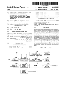 Audio signal output apparatus for simultaneously outputting a
