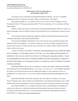 The Un-Common Raven - Keep Sedona Beautiful