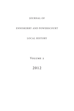 Entire Volume - Enniskerry Local History