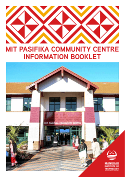 handbook - Manukau Institute of Technology