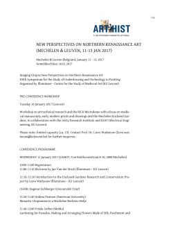 NEW PERSPECTIVES ON NORTHERN RENAISSANCE ART
