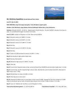 Mt. McKinley Expedition - International Mountain Guides