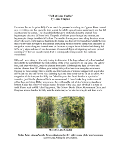 "Fall at Lake Caddo" by Luke Clayton