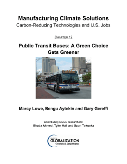 Manufacturing Climate Solutions