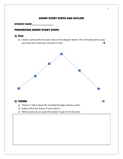 SHORT STORY STEPS AND OUTLINE PREWRITING SHORT