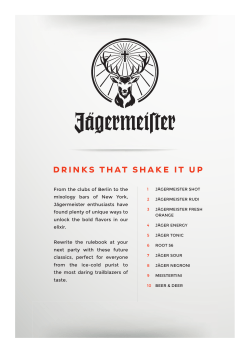 drinks that shake it up