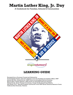 Martin Luther King, Jr